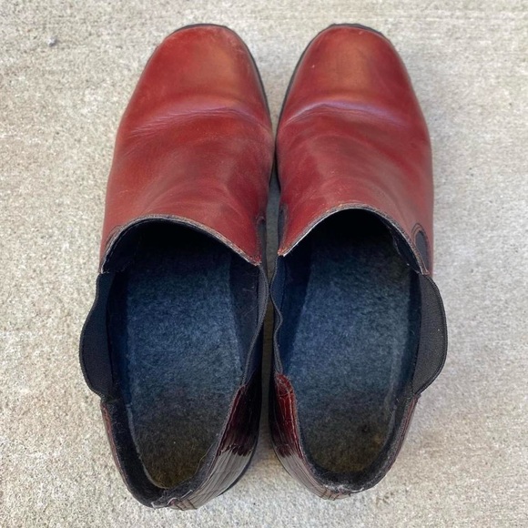 Rieker Warm Lined Red Booties - Picture 8 of 8